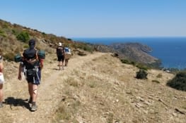 En route pour faire un plouf dans la mer