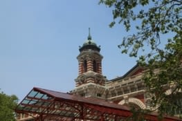 Entrée du musée d'Ellis Island