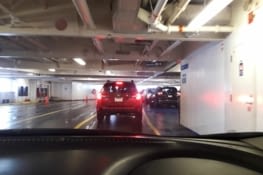 Embarquement sur le ferry