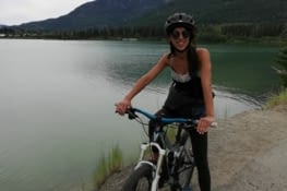 Je suis en train de me réconcilier avec le vélo ahah