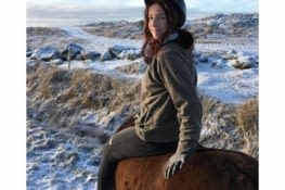 Monter Spá a cru dans la neige