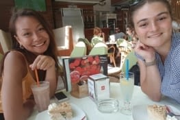 Pause goûter avant de repartir