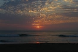 Coucher de Soleil sur le Pacifique