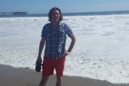 L'océan pacifique avec des énormes vagues