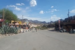 Oatman un petit village au milieu de nulle part
