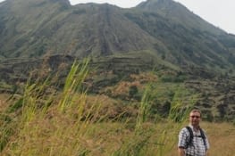 Le volcan Mont Batur