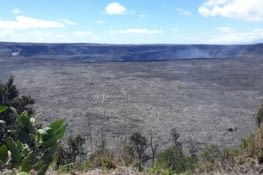 Le cratère du Volcan Kilauea