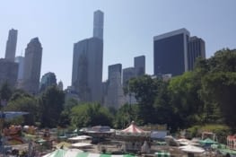 J'avoue, je me suis perdue...mais les buildings autour du parc permettent de se repérer