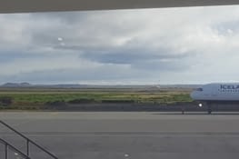 Paysage qui donne envie de quitter l'aéroport ?!