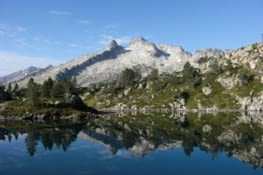 L'un des nombreux lacs