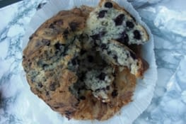 La tourte aux myrtilles