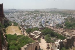 Vue de la ville depuis le fort