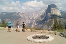 Yosemite, rando Glacier point