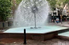 Fontaine en boule
