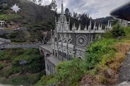 En approche du sanctuaire