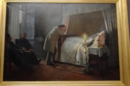 La mort de Madame Bovary 1883 par  Albert Fourié