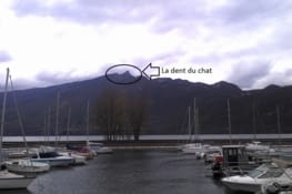 La montagne de la dent du chat.
