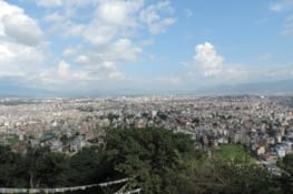 vue sur Kathmandu