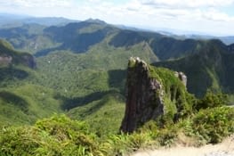 Vue sur les montagnes