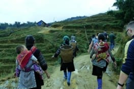 Les "marcheuses" de Sapa