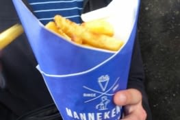 Les meilleures frites des Pays-Bas, parait-il.