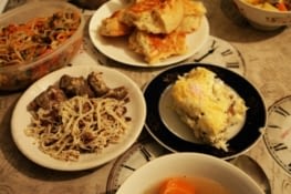 Plats kazakhs et russes / Russian and kazakh food