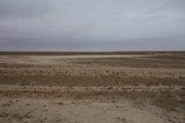 La zone est très aride / Very dry area