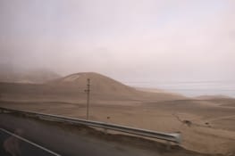 La traversée du désert en entre Lima et Paracas