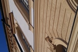 Façade du château de Dachau