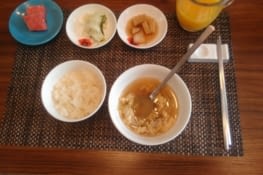 Le petit-déjeuner coréen !