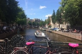 Les canaux d'Amsterdam