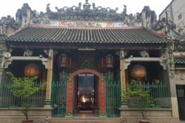 Le tremble bouddhiste du quartier chinois