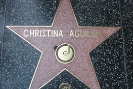 Une étoile (Hollywood boulevard - The Walk of Fame)