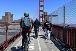 Traversée du Golden Gate Bridge