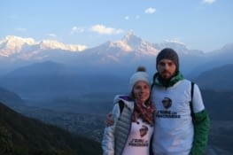 Levée du soleil sur les Anapurna