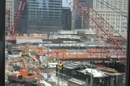 Ground Zero en construction