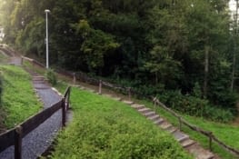 Vue panoramique du balcon