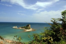 Point de vue sur l'Atlantique à Hendaye