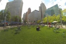 Un parc en plein centre