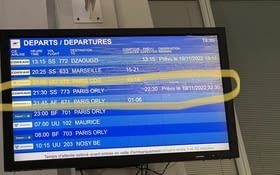 Contre temps pour le retour!