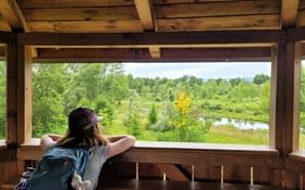 Petite randonnée au barage de Kembs